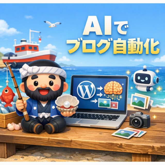 AIがWordPress運営に本格介入。MCFと自作プラグインで画像管理まで自動化してみた