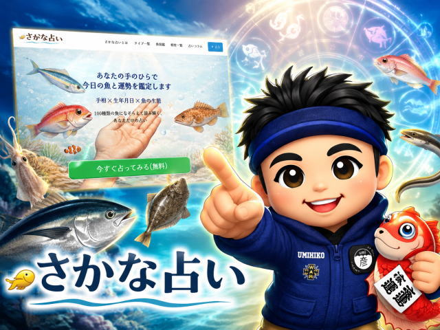 魚をもっと身近に。海彦が「さかな占い」を作った理由