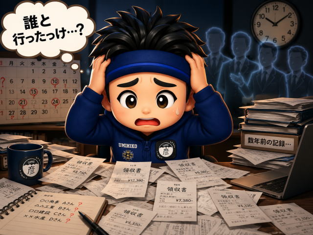 交際費記録ではなく、交際費証拠管理へ。小さな会社の業務記録をAIで整える第一歩